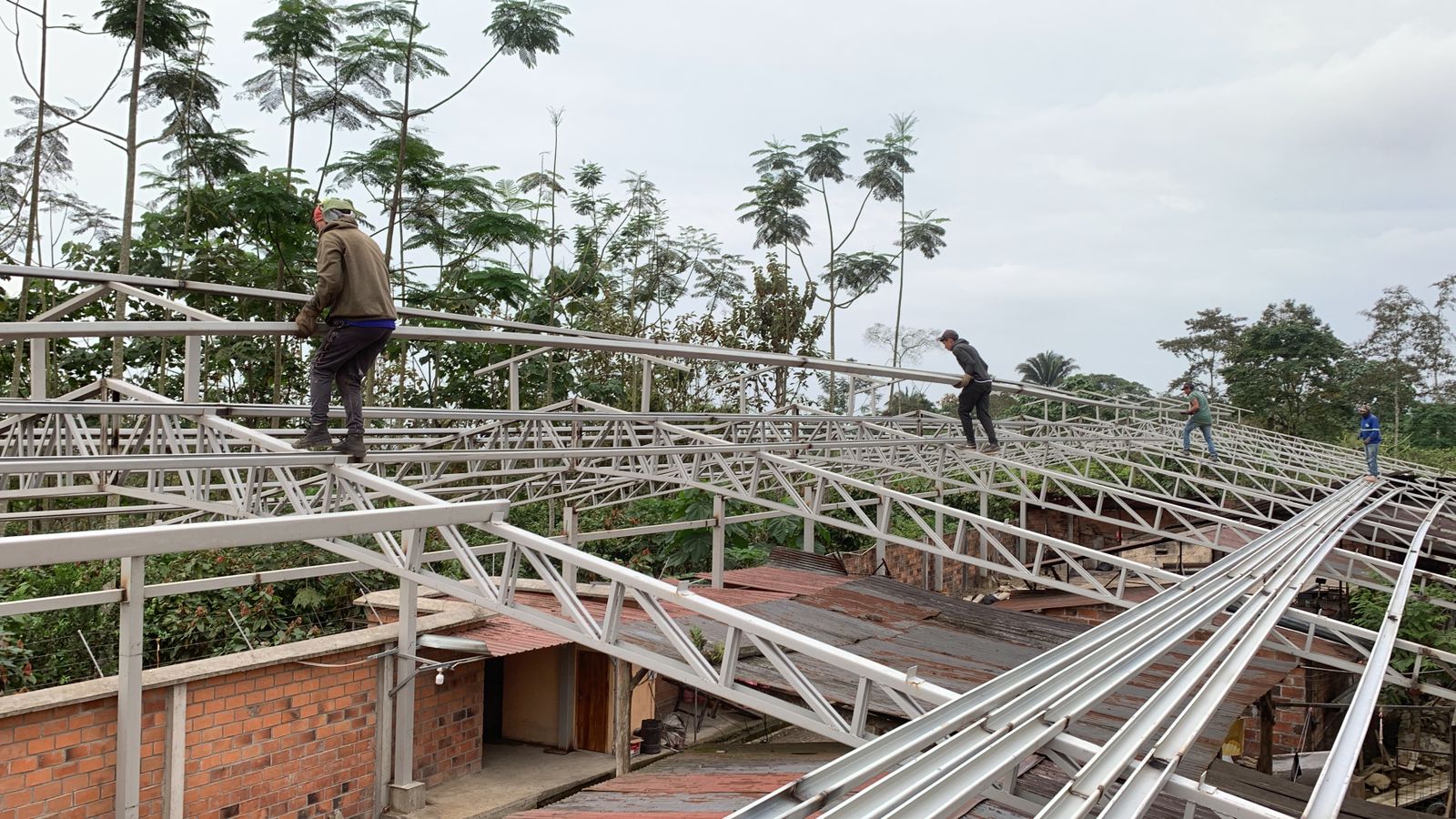 Estructura terminada